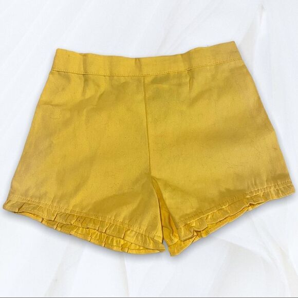 Vintage Floral Top & Yellow Shorts (4T) 80’s Park Bench Kids - Picture 3 of 6